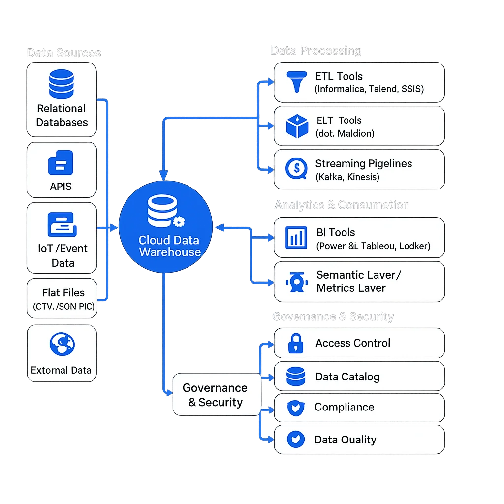 Data Warehouse Architecture Diagram